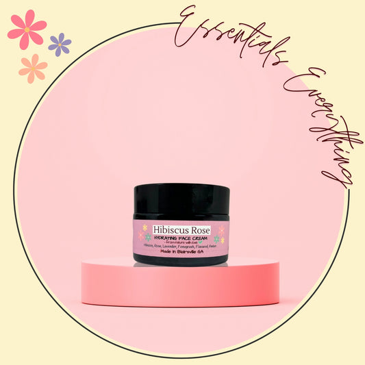 Hibiscus Rose | Hydrating Facial Cream - Essentials Everything