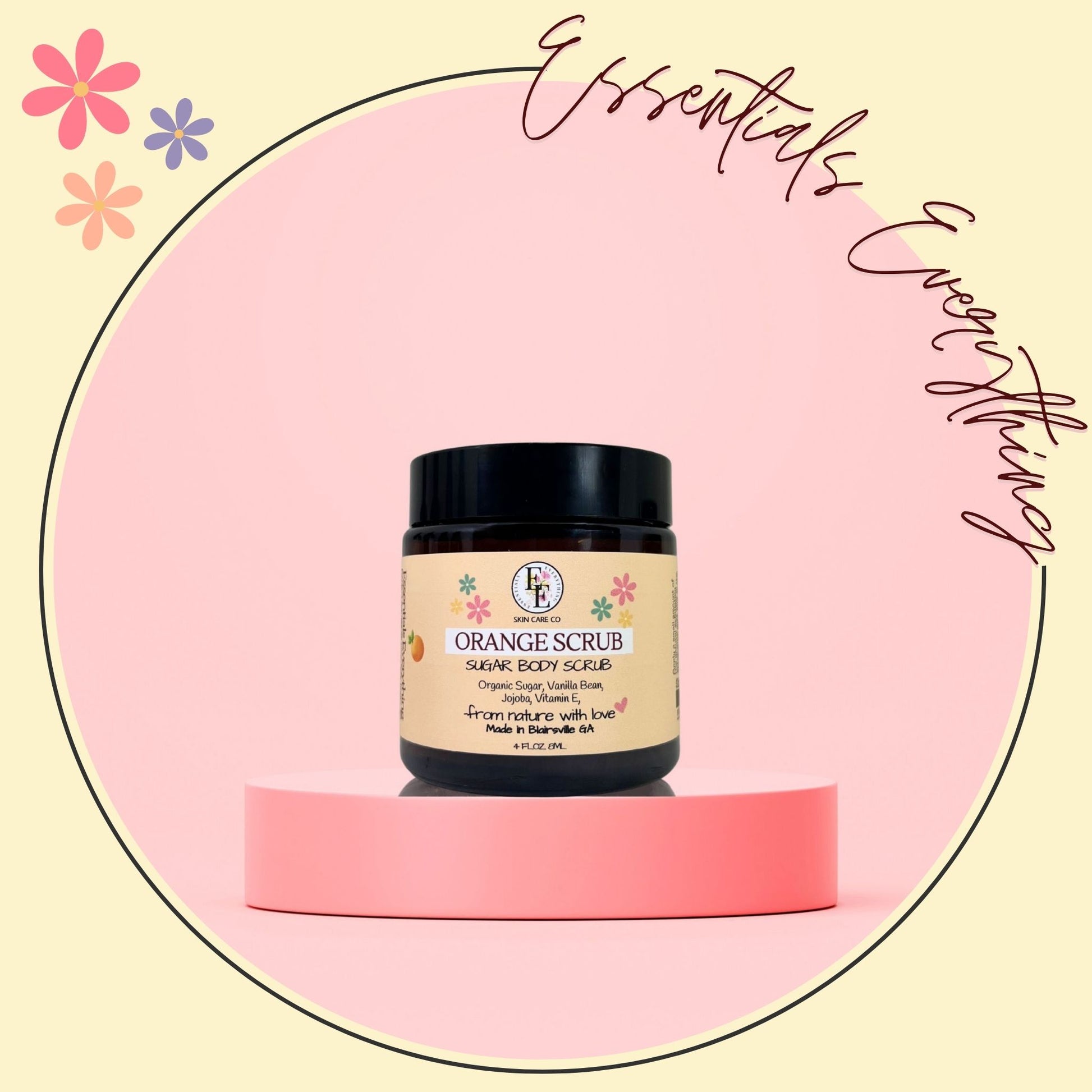 Orange Exfoliating Sugar Scrub