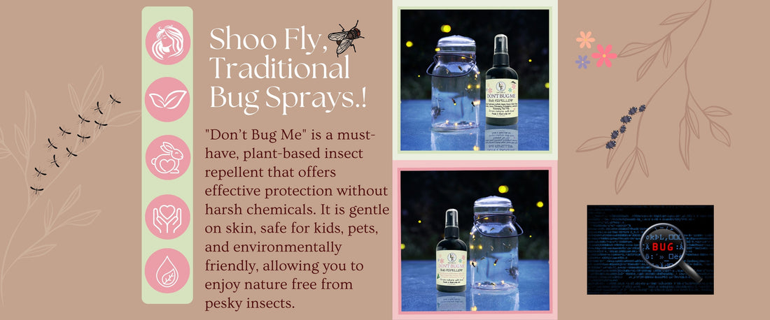 Shoo Fly, Don't Bug Me! | EE's All-Natural Insect Repellant