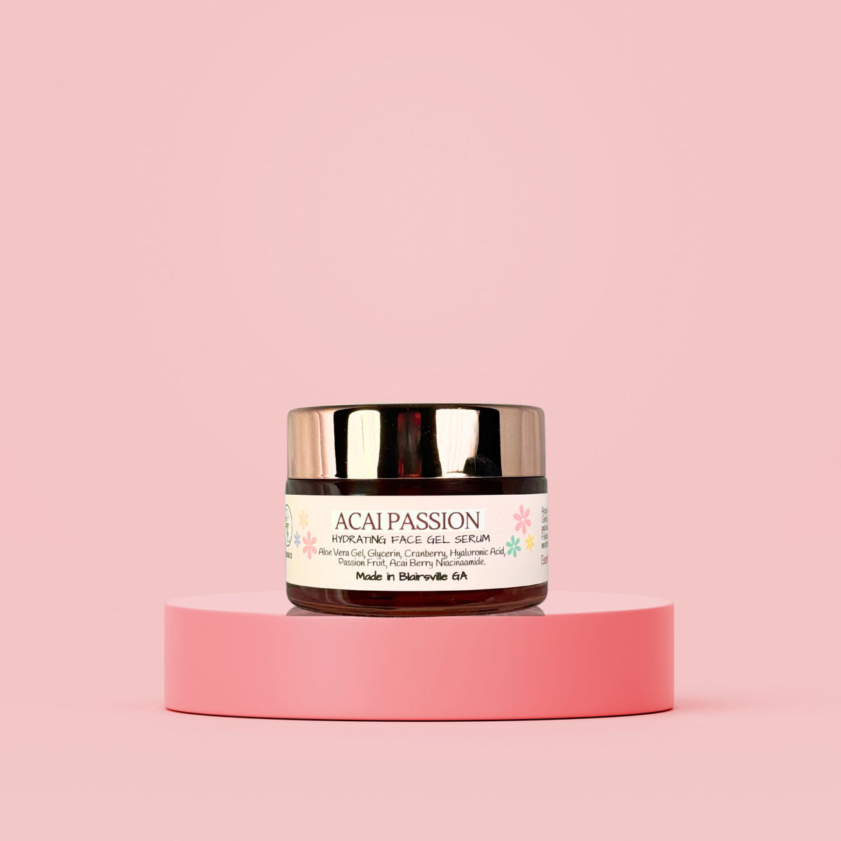 Açaí Passion Hydrating Facial Gel with Hyaluronic Acid, 1 oz