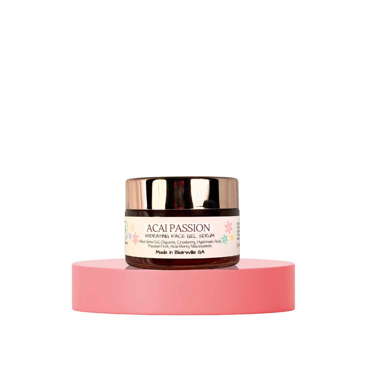Açaí Passion Hydrating Facial Gel with Hyaluronic Acid, 1 oz