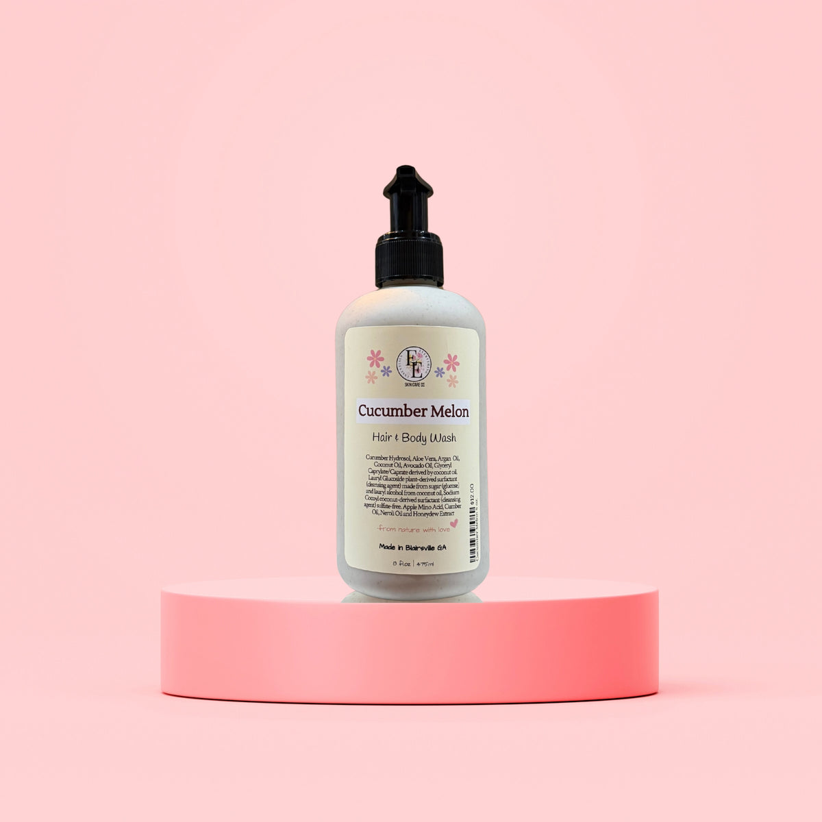 Moisturizing Hair & Body Wash: Five Scents 12 oz.
