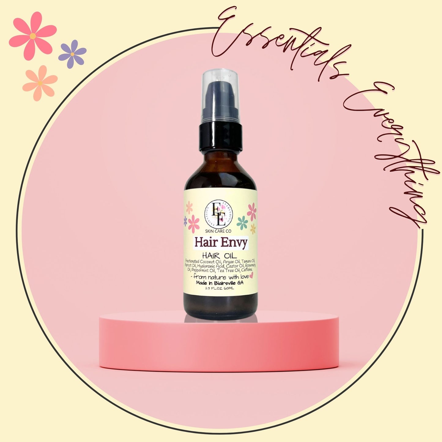 Hair Envy | All-Natural Hair Growth & Repair Oil 2.3 oz.