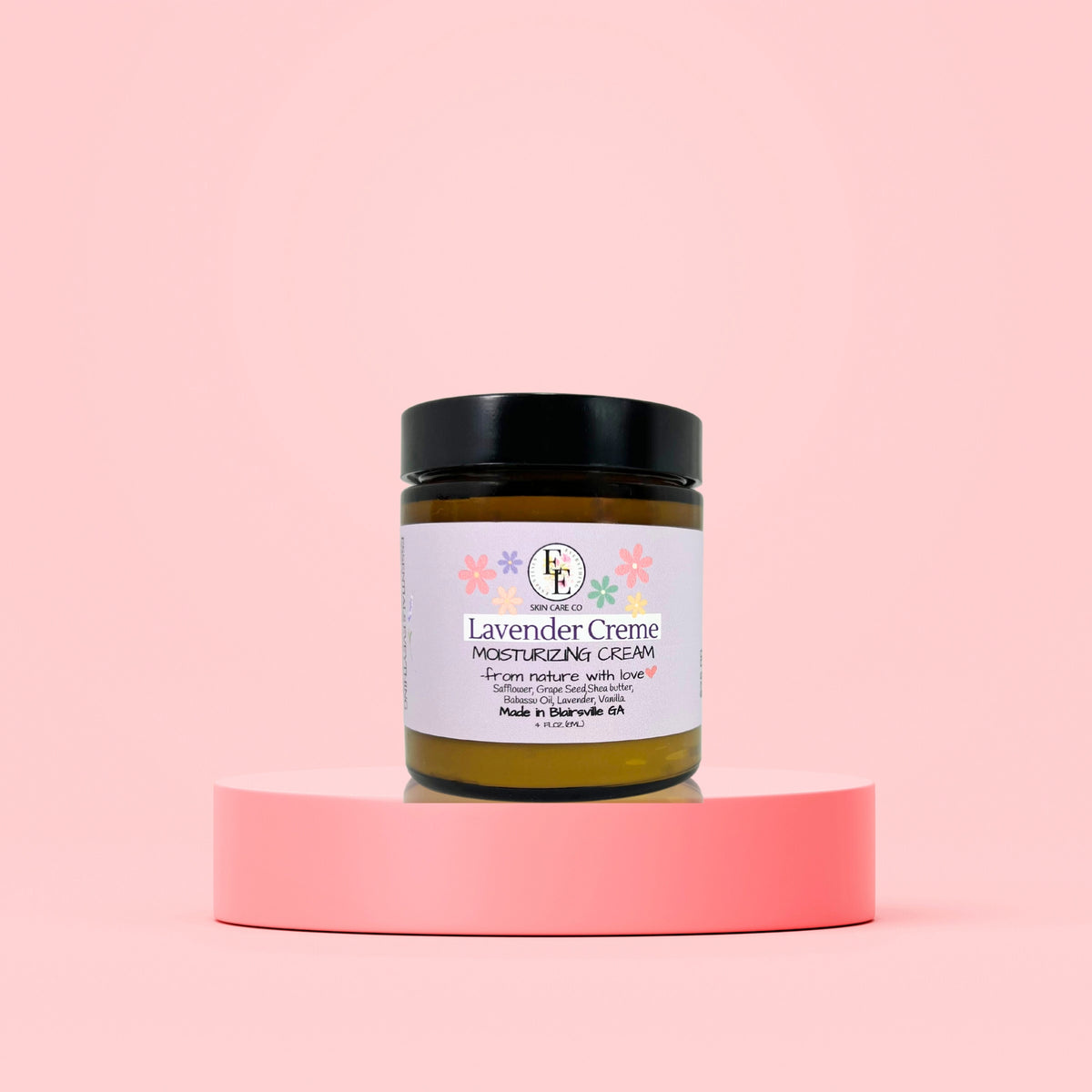 Lavender Crème Relaxing, Moisturizing Body Cream 4 oz.