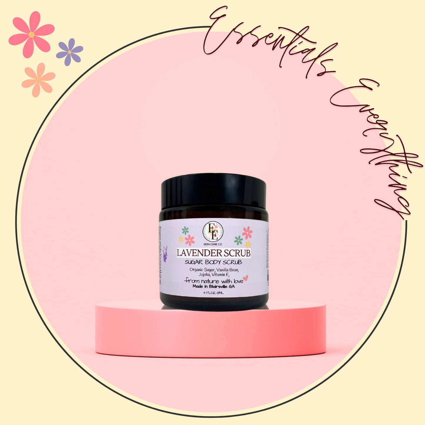 Lavender Exfoliating  Sugar Scrub
