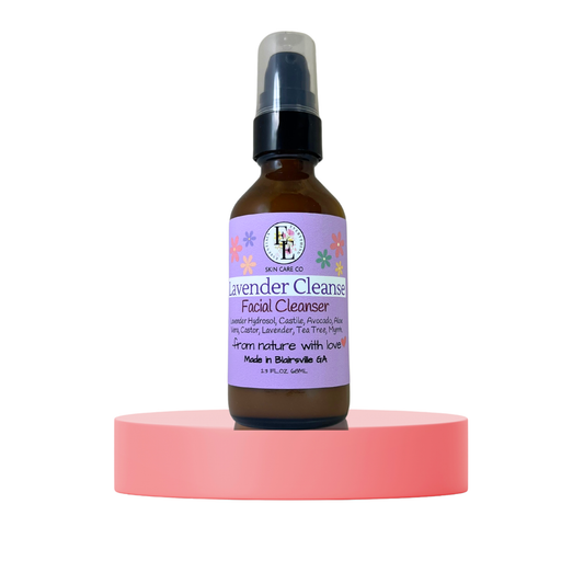 Lavender Cleanse Soothing Facial Cleanser 2 or 4 oz.