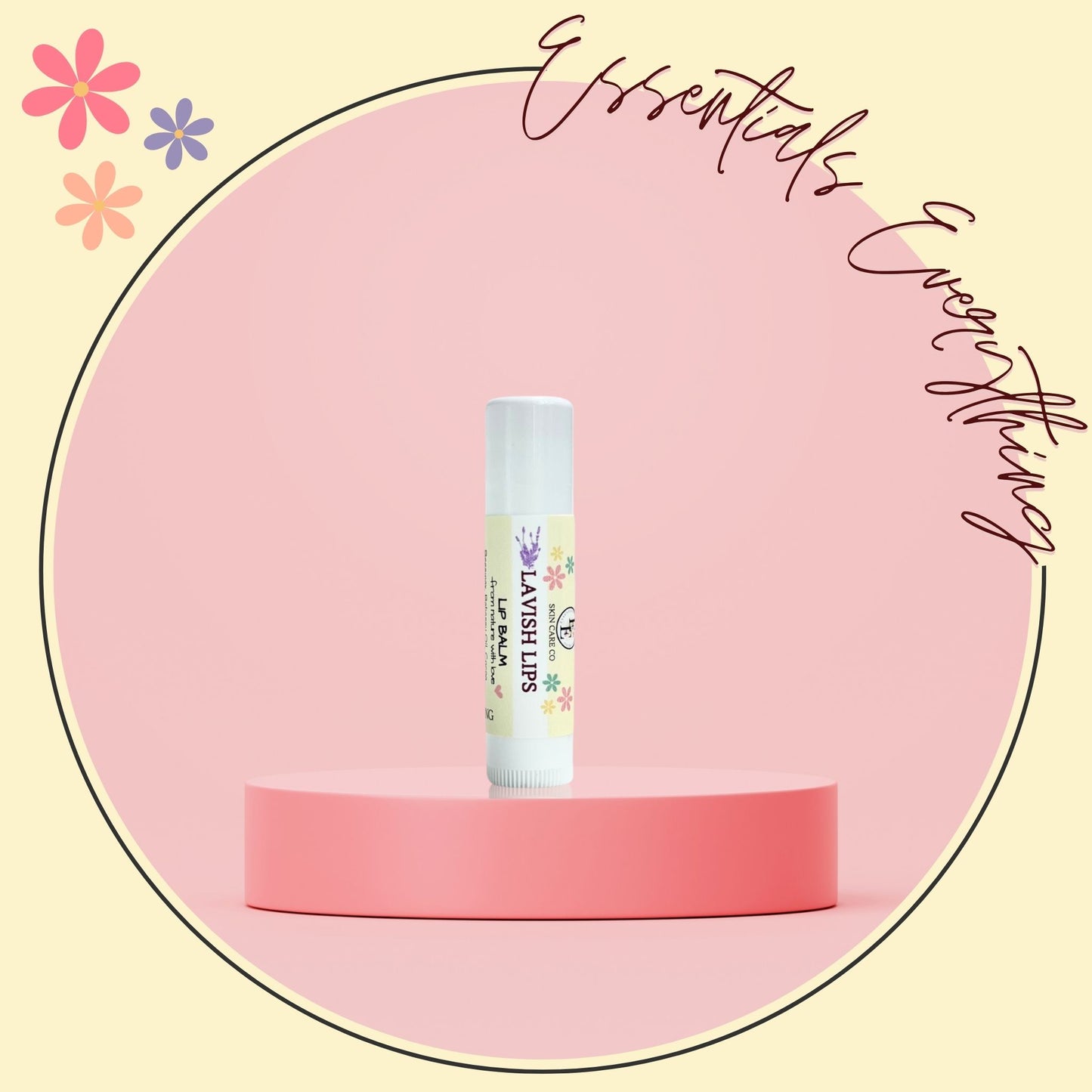 Lavish Lips - All Natural Lip Balm By Essentials Everything Skin Care Co. 