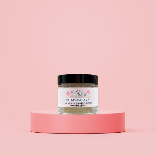 Oh My Papaya!! All-Natural Exfoliating Facial Cleanser