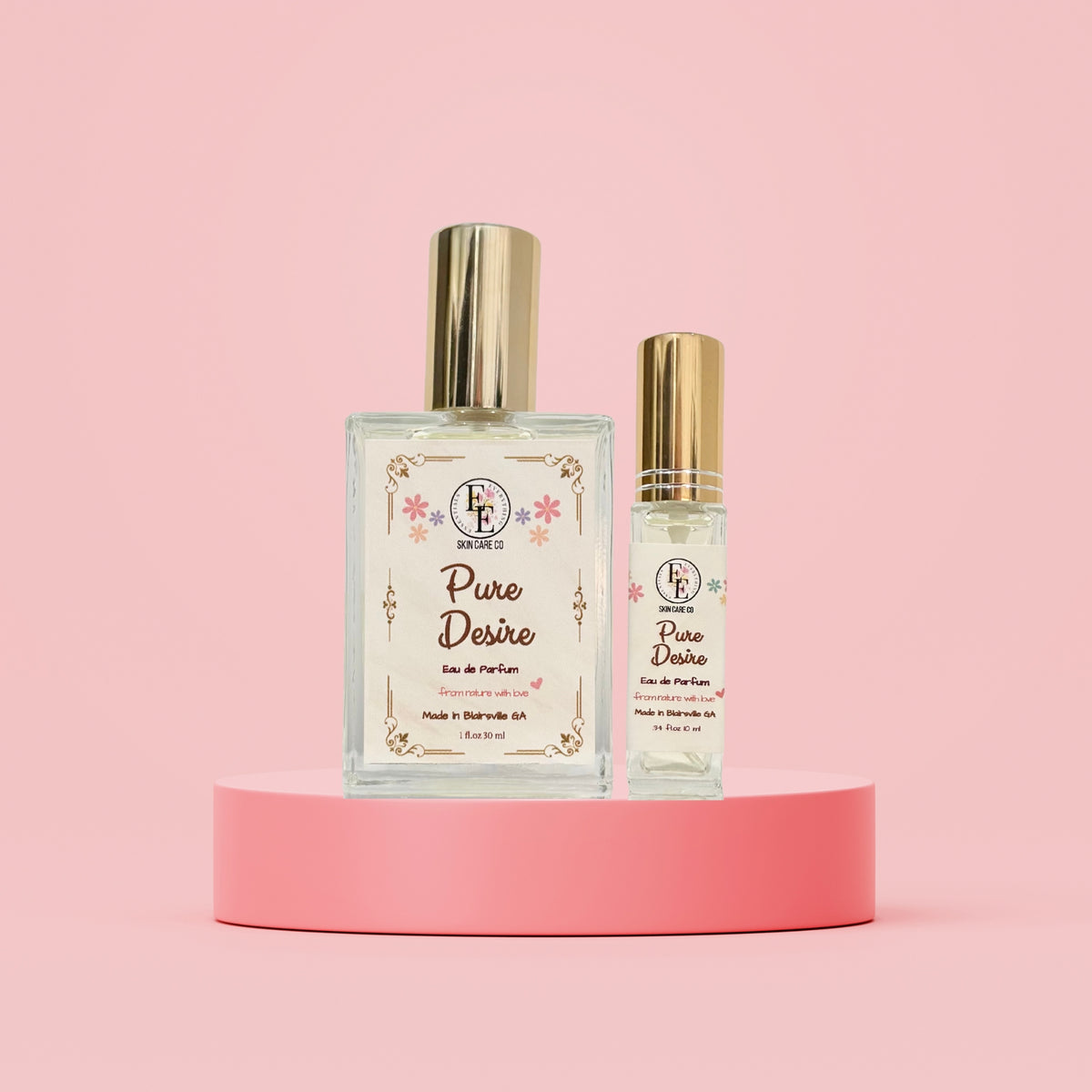 Pure Desire eau de parfum, Pure Vanilla Scent, w/Citrus Blends .34 or 1 oz