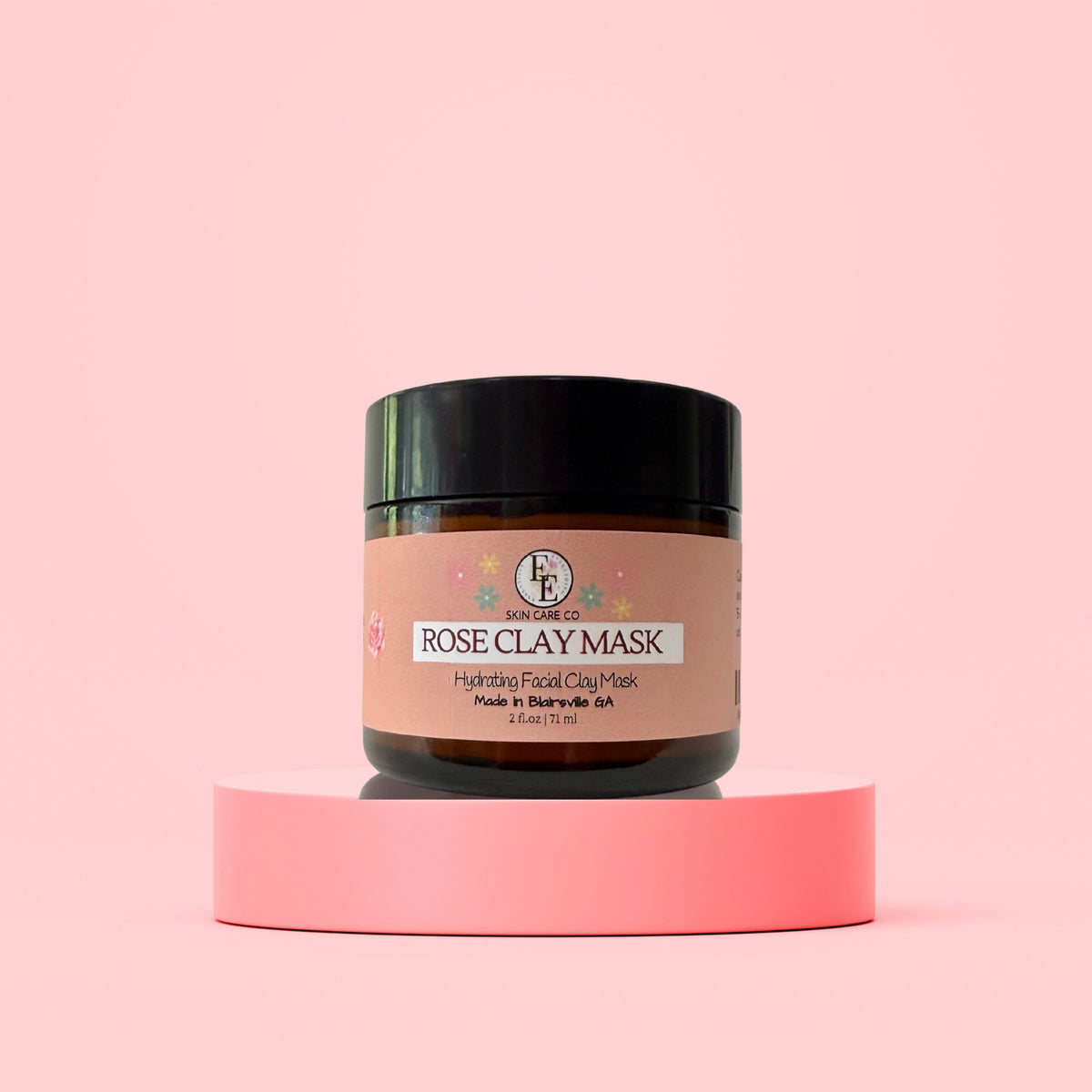Rose Facial Clay Mask  2 oz. (NEW)