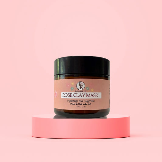 Rose Facial Clay Mask  2 oz. (NEW)