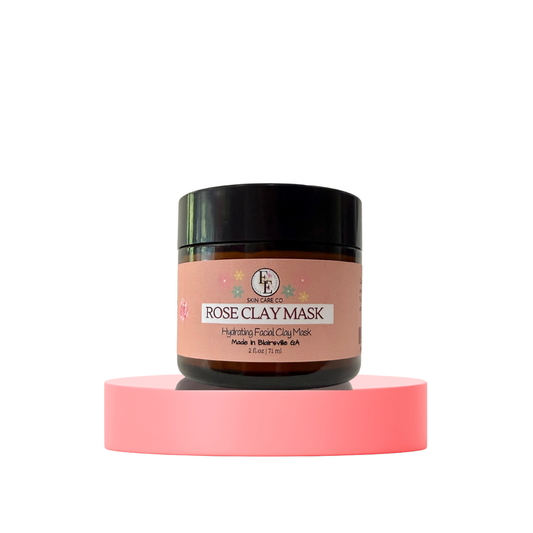 Rose Facial Clay Mask  2 oz. (NEW)