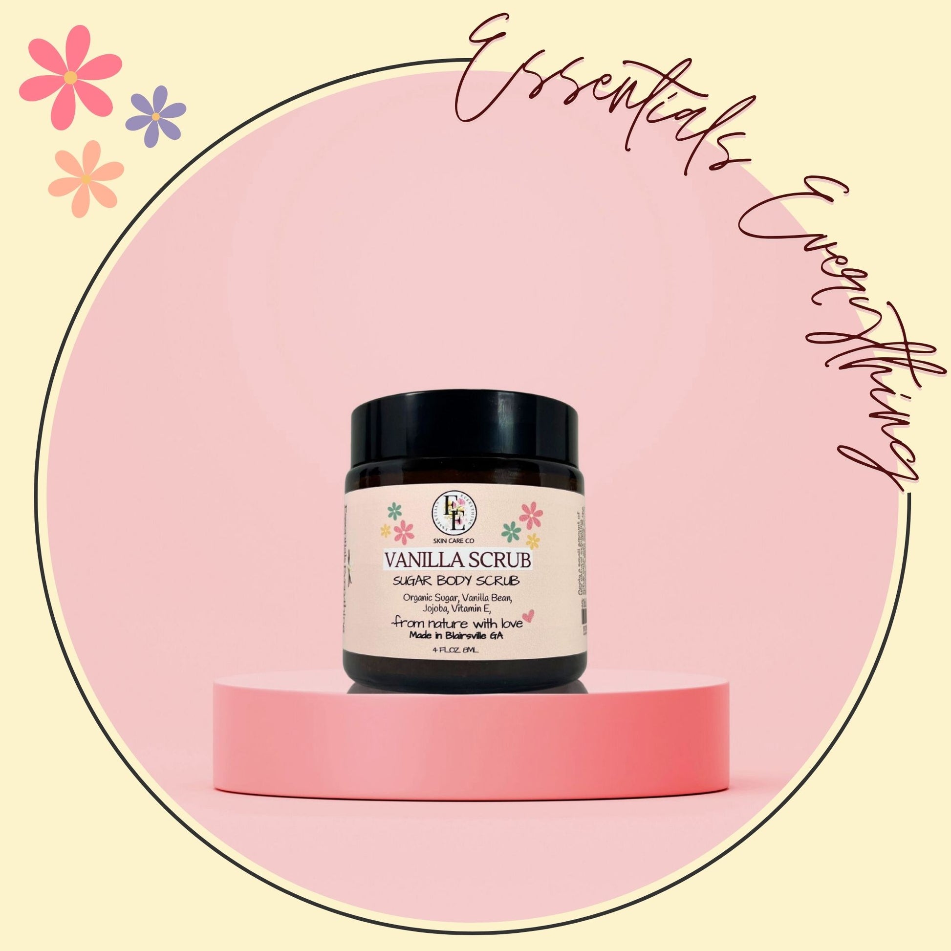 Vanilla Exfoliating Sugar Scrub