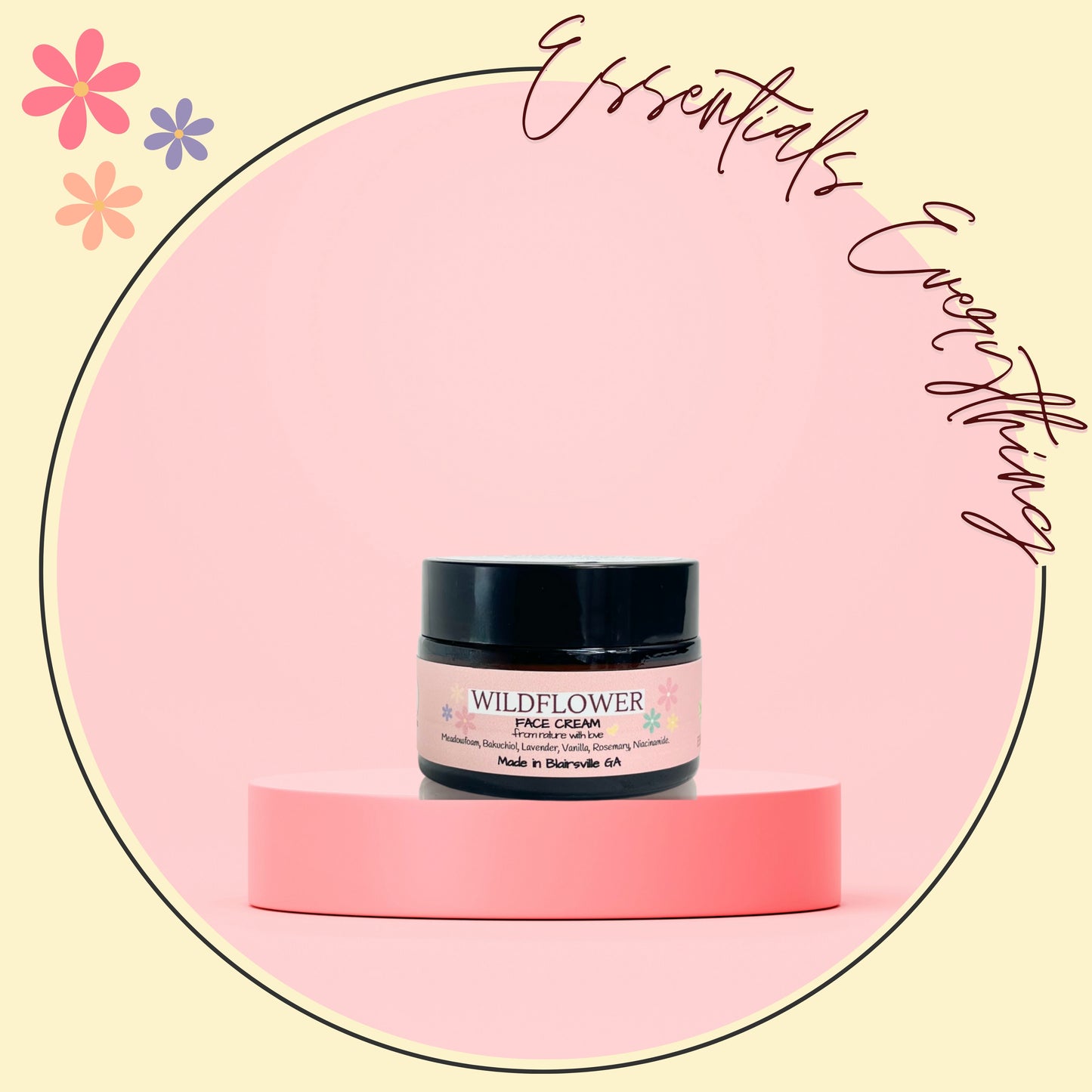 Wildflower | Soothing Facial Cream for Oily, & Acne-Prone Skin Types