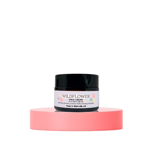 Wildflower Soothing Facial Cream for Oily & Acne-Prone Skin, 1 oz